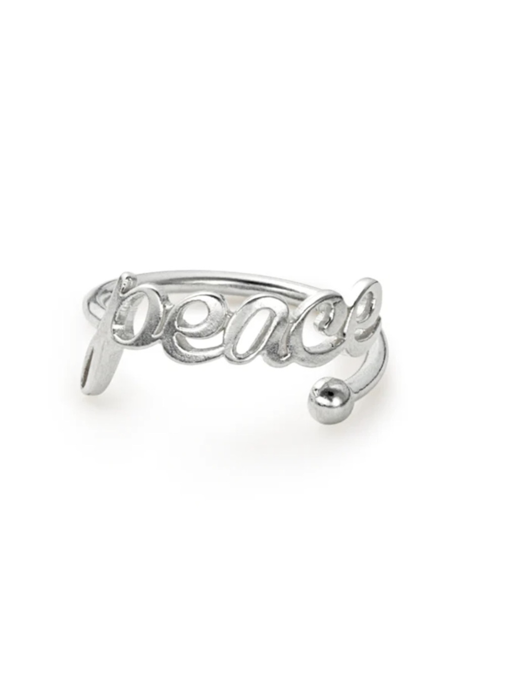 Alex and Ani wrap Peace ring